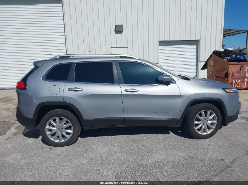 2014 Jeep Cherokee Limited VIN: 1C4PJMDS3EW219067 Lot: 43997795