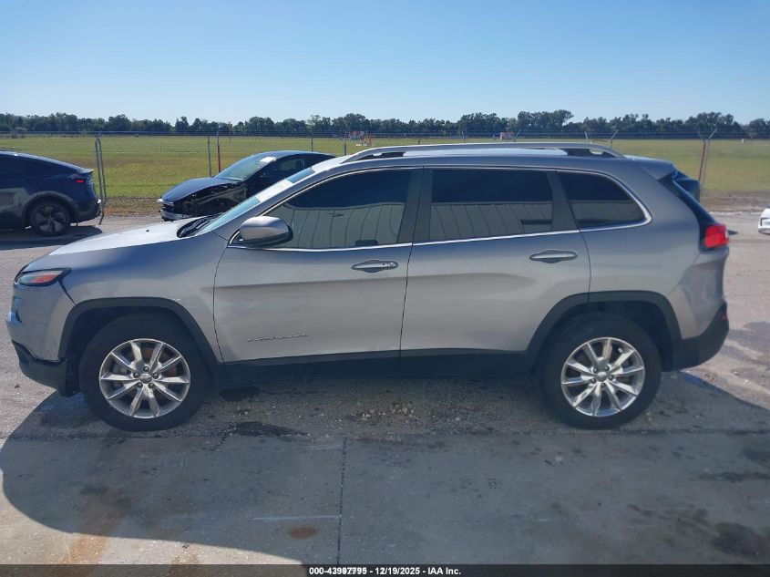 2014 Jeep Cherokee Limited VIN: 1C4PJMDS3EW219067 Lot: 43997795