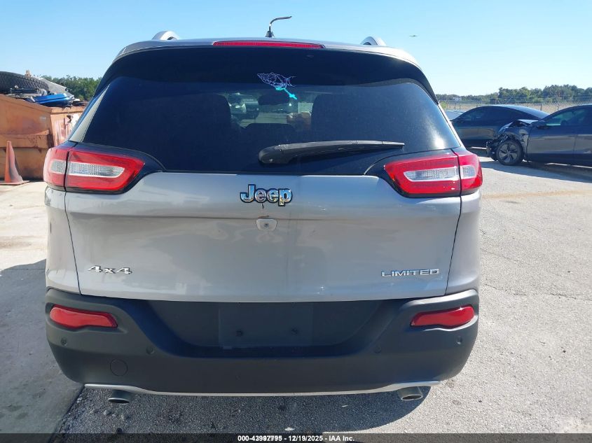 2014 Jeep Cherokee Limited VIN: 1C4PJMDS3EW219067 Lot: 43997795