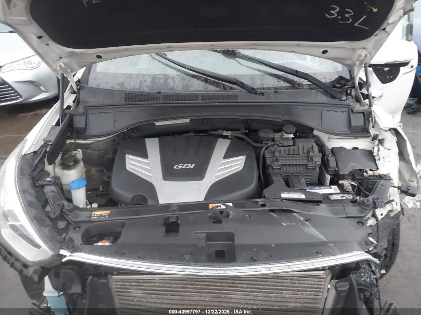 2016 Hyundai Santa Fe Se VIN: KM8SRDHF4GU133826 Lot: 43997797