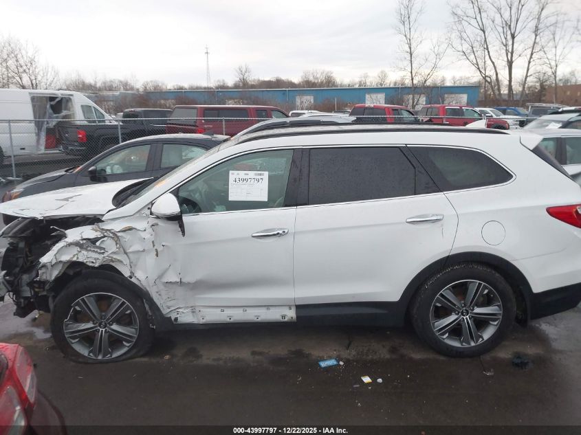 2016 Hyundai Santa Fe Se VIN: KM8SRDHF4GU133826 Lot: 43997797