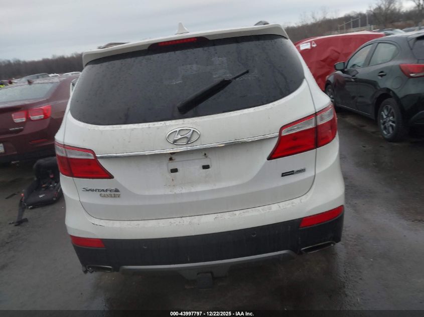 2016 Hyundai Santa Fe Se VIN: KM8SRDHF4GU133826 Lot: 43997797