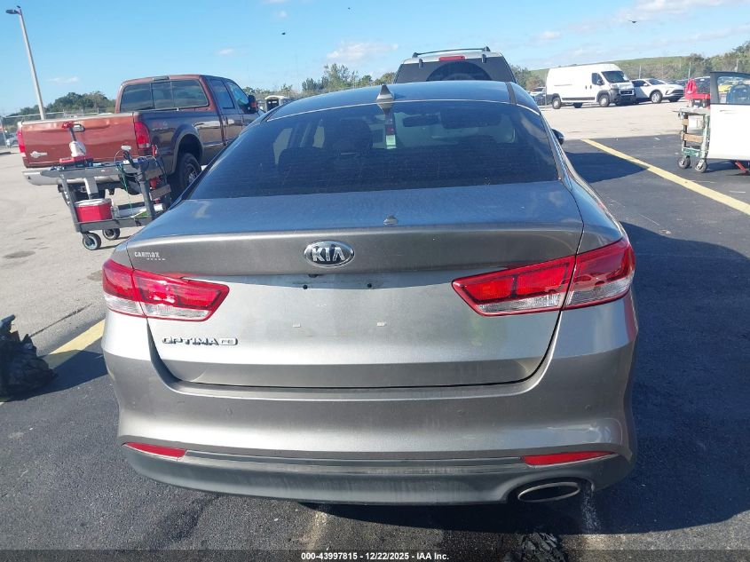 2018 Kia Optima Lx VIN: 5XXGT4L38JG199933 Lot: 43997815