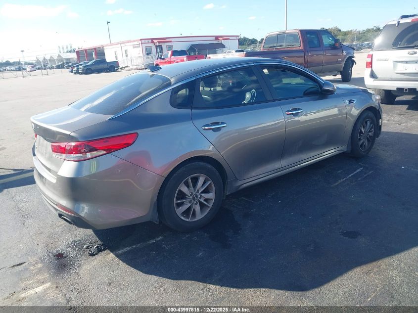 2018 Kia Optima Lx VIN: 5XXGT4L38JG199933 Lot: 43997815