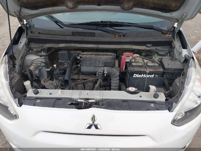 2015 Mitsubishi Mirage Es/Rf VIN: ML32A4HJ9FH044361 Lot: 43997823