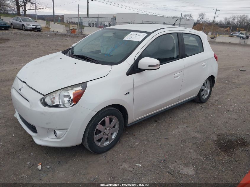 2015 Mitsubishi Mirage Es/Rf VIN: ML32A4HJ9FH044361 Lot: 43997823