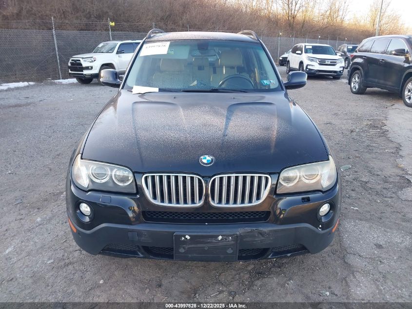 2010 BMW X3 xDrive30I VIN: WBXPC9C43AWJ33328 Lot: 43997828