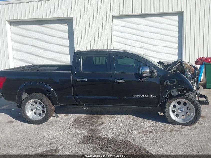 2017 Nissan Titan Xd Platinum Reserve Diesel VIN: 1N6BA1F43HN522302 Lot: 43997843