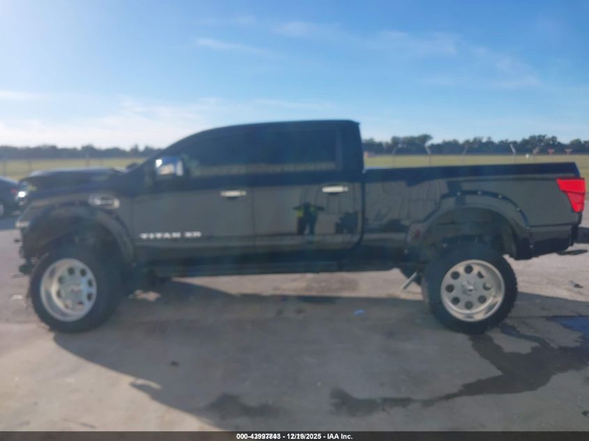 2017 Nissan Titan Xd Platinum Reserve Diesel VIN: 1N6BA1F43HN522302 Lot: 43997843
