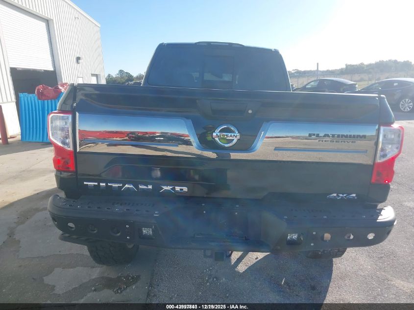 2017 Nissan Titan Xd Platinum Reserve Diesel VIN: 1N6BA1F43HN522302 Lot: 43997843