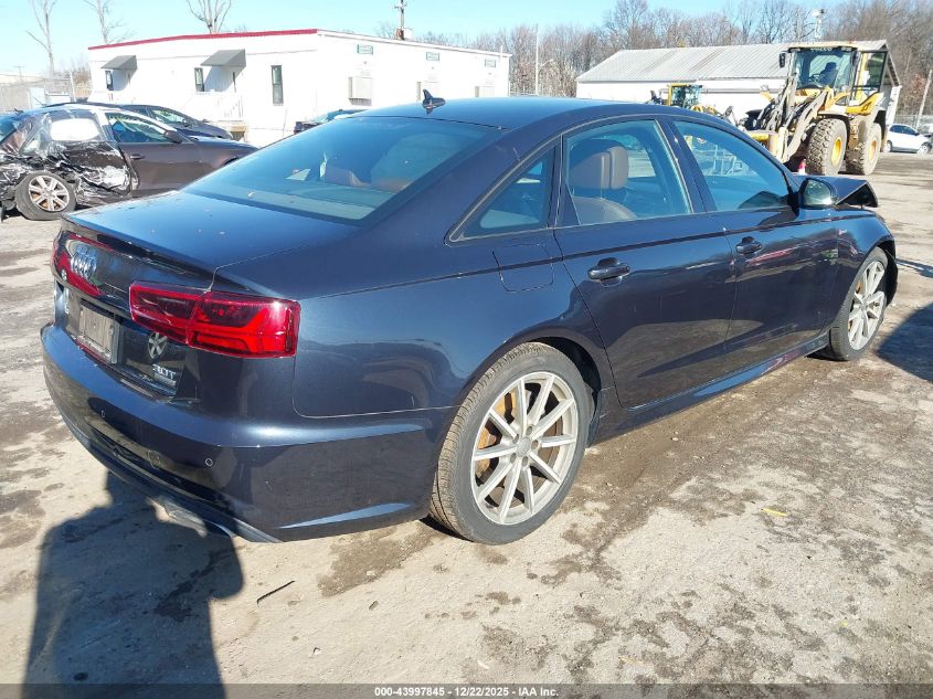 2016 Audi A6 3.0T Premium Plus VIN: WAUFGAFC5GN166019 Lot: 43997845
