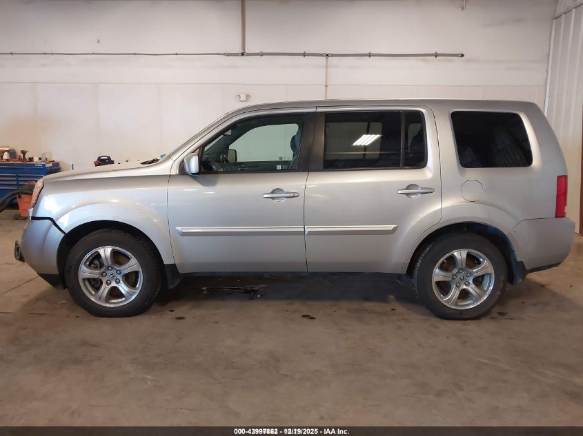 2012 Honda Pilot Ex-L VIN: 5FNYF4H58CB069257 Lot: 43997862