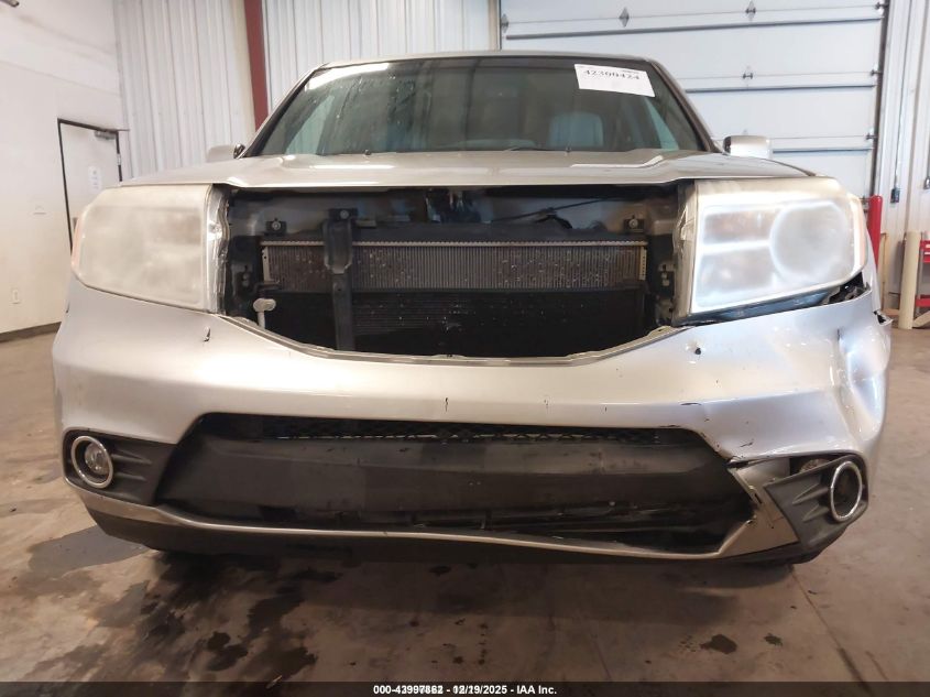 2012 Honda Pilot Ex-L VIN: 5FNYF4H58CB069257 Lot: 43997862