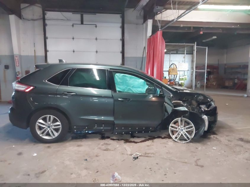 2015 Ford Edge Sel VIN: 2FMTK4J93FBB24388 Lot: 43997868