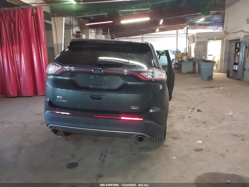 2015 Ford Edge Sel VIN: 2FMTK4J93FBB24388 Lot: 43997868