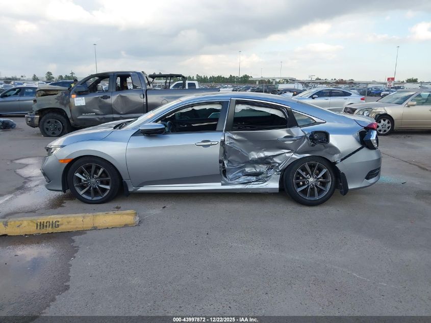 2020 Honda Civic Ex VIN: 19XFC1F3XLE018512 Lot: 43997872