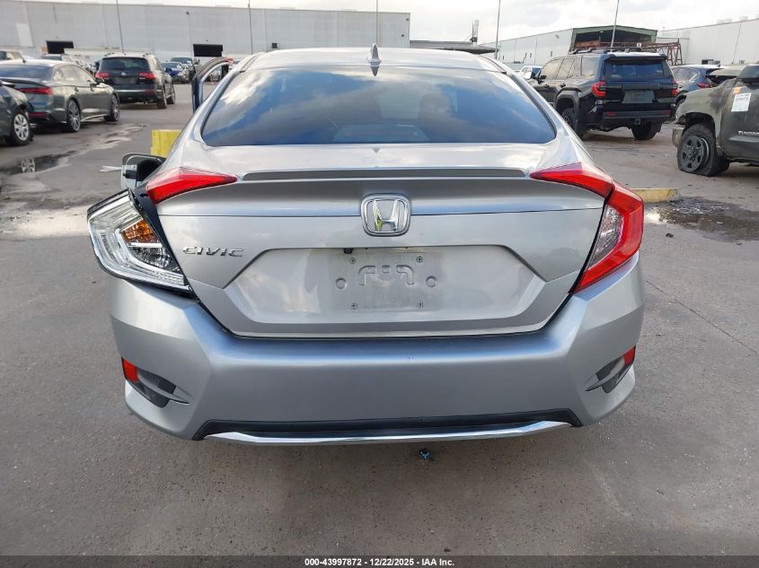 2020 Honda Civic Ex VIN: 19XFC1F3XLE018512 Lot: 43997872