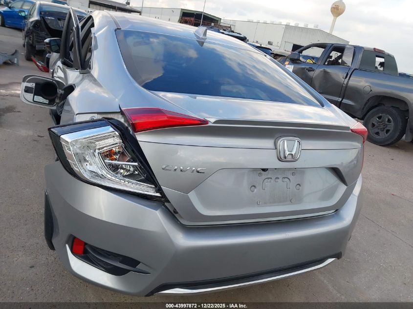 2020 Honda Civic Ex VIN: 19XFC1F3XLE018512 Lot: 43997872