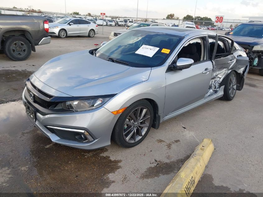 2020 Honda Civic Ex VIN: 19XFC1F3XLE018512 Lot: 43997872