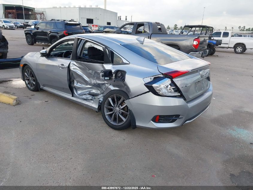 2020 Honda Civic Ex VIN: 19XFC1F3XLE018512 Lot: 43997872