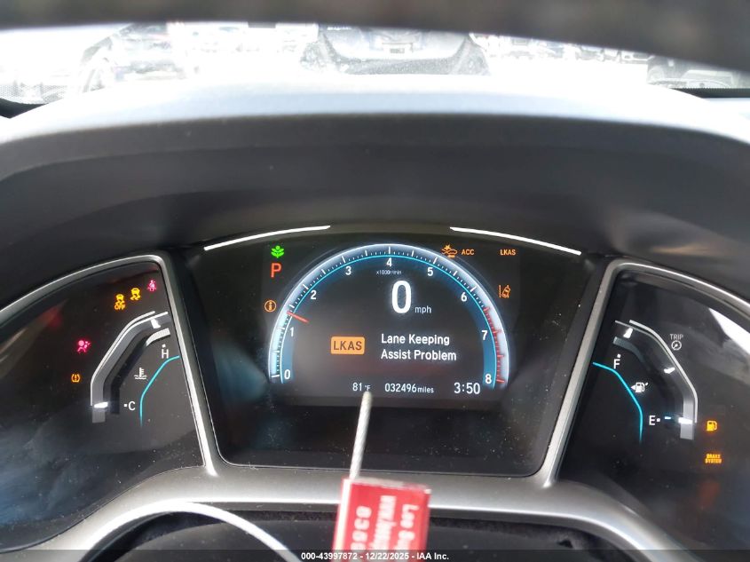 2020 Honda Civic Ex VIN: 19XFC1F3XLE018512 Lot: 43997872