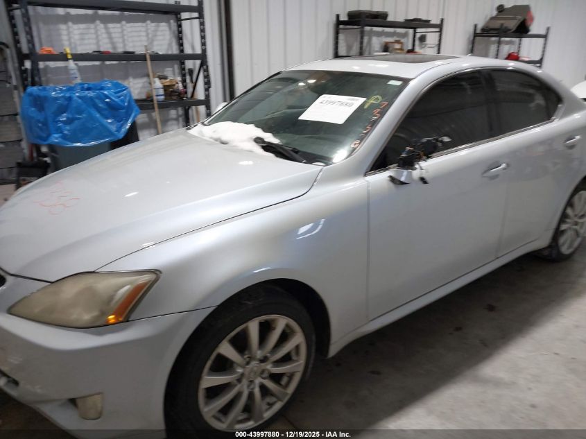 2008 Lexus Is 250 VIN: JTHCK262085018667 Lot: 43997880