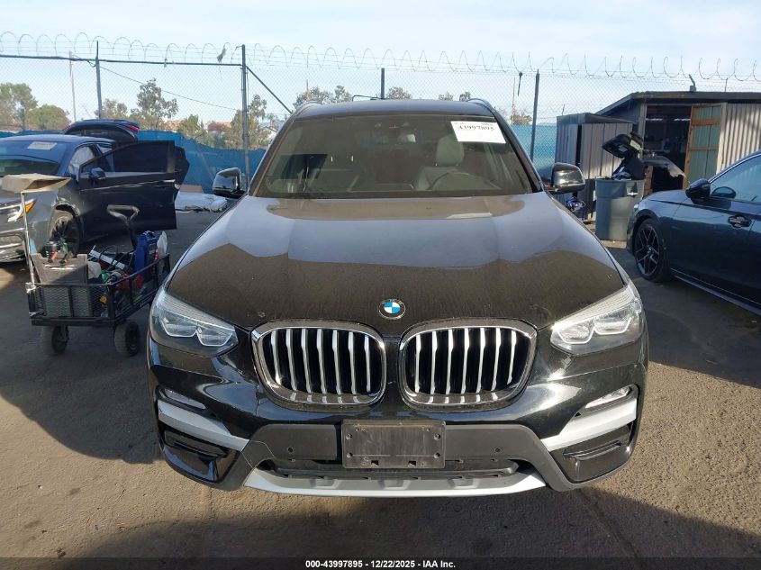 2019 BMW X3 Sdrive30I VIN: 5UXTR7C52KLF29391 Lot: 43997895