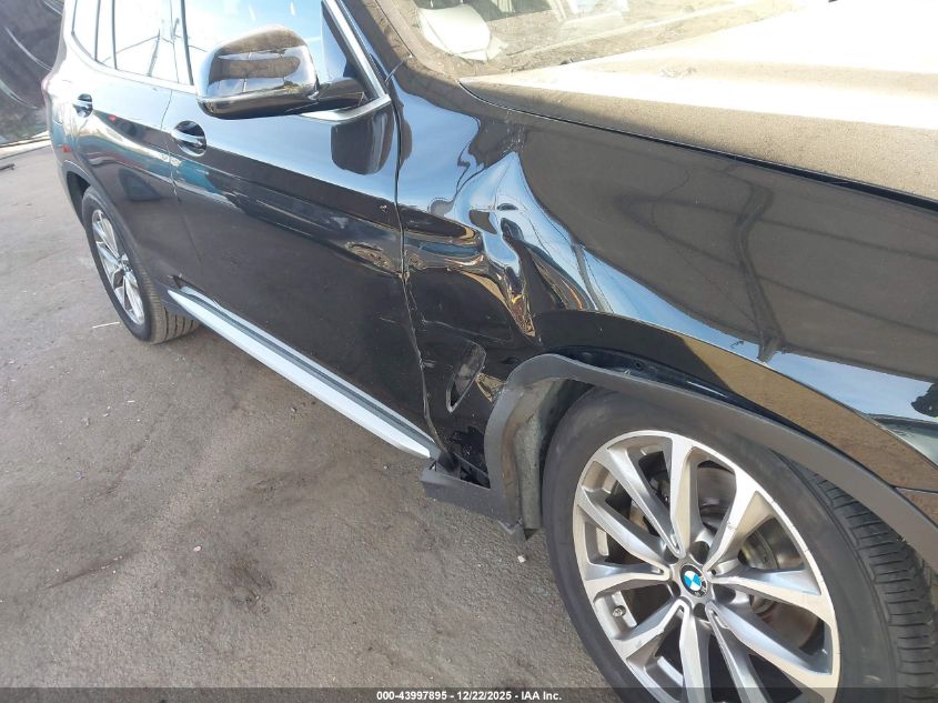 2019 BMW X3 Sdrive30I VIN: 5UXTR7C52KLF29391 Lot: 43997895