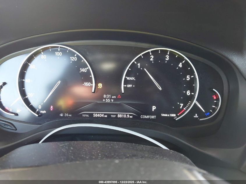 2019 BMW X3 Sdrive30I VIN: 5UXTR7C52KLF29391 Lot: 43997895