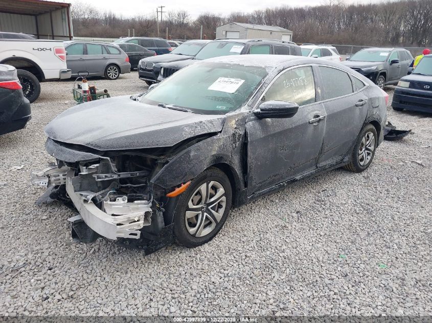 2017 Honda Civic Lx VIN: 2HGFC2F51HH554110 Lot: 43997899