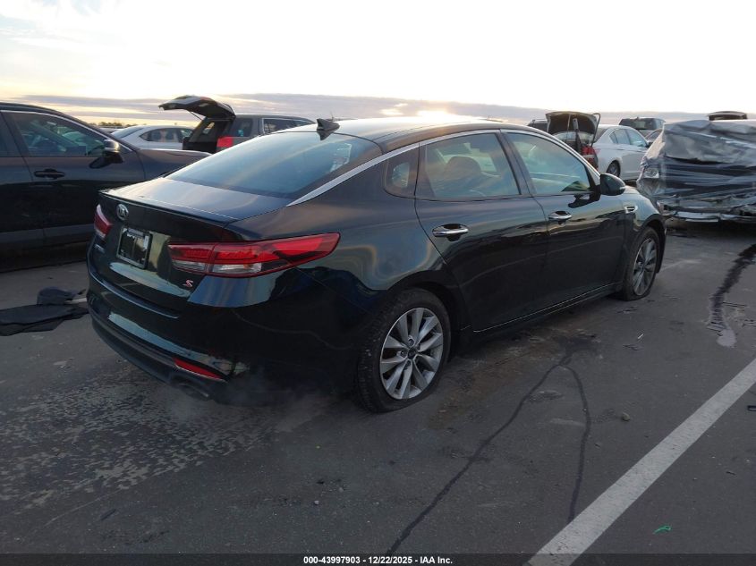 2018 Kia Optima S VIN: 5XXGT4L39JG225858 Lot: 43997903