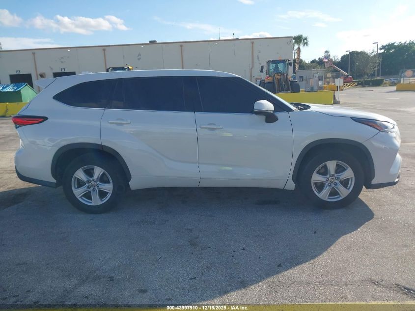 2020 Toyota Highlander Le VIN: 5TDZZRAH1LS510607 Lot: 43997910