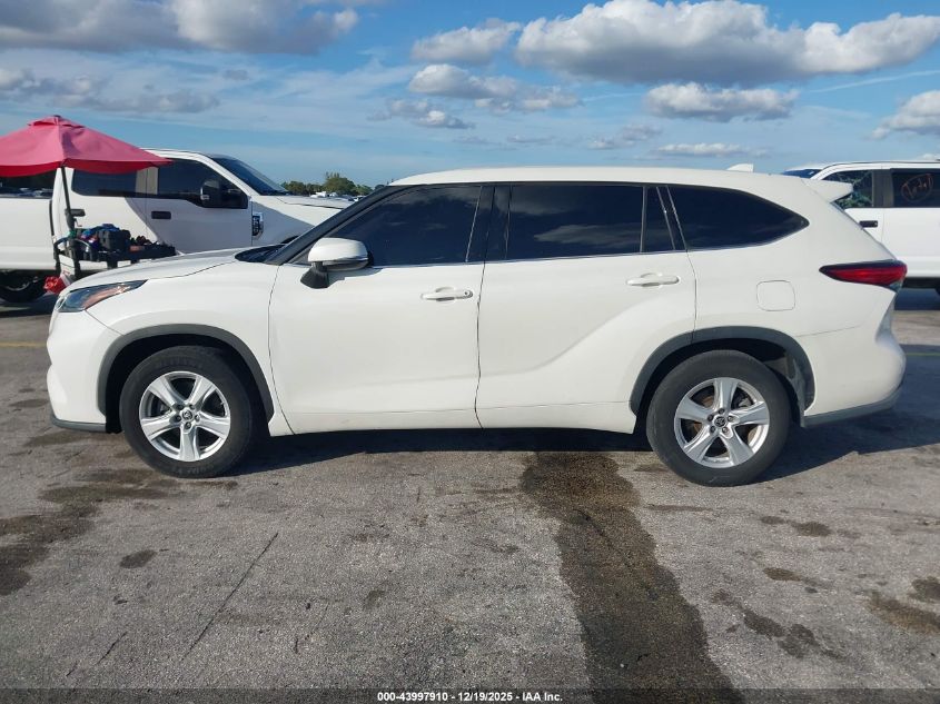 2020 Toyota Highlander Le VIN: 5TDZZRAH1LS510607 Lot: 43997910