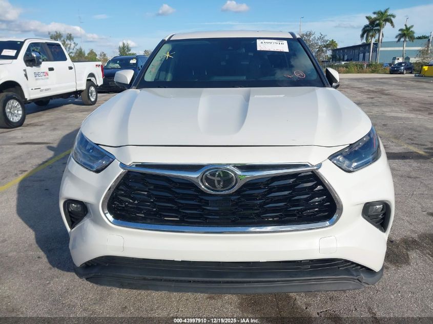 2020 Toyota Highlander Le VIN: 5TDZZRAH1LS510607 Lot: 43997910