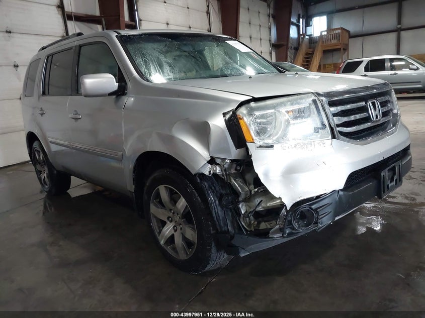 5FNYF4H9XDB017200 2013 Honda Pilot Touring auction photo 1