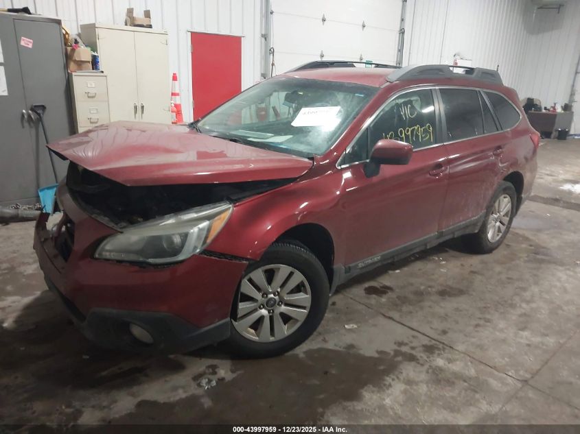 2016 Subaru Outback 2.5I Premium