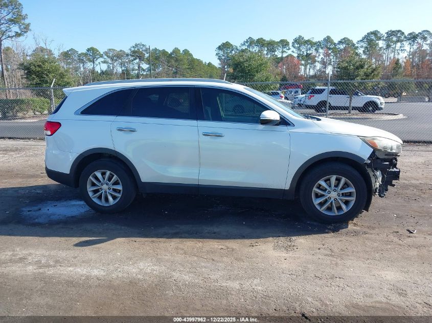 2017 Kia Sorento 2.4L Lx VIN: 5XYPG4A35HG285231 Lot: 43997962