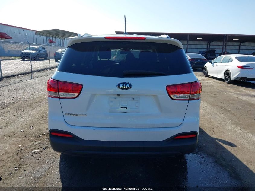 2017 Kia Sorento 2.4L Lx VIN: 5XYPG4A35HG285231 Lot: 43997962