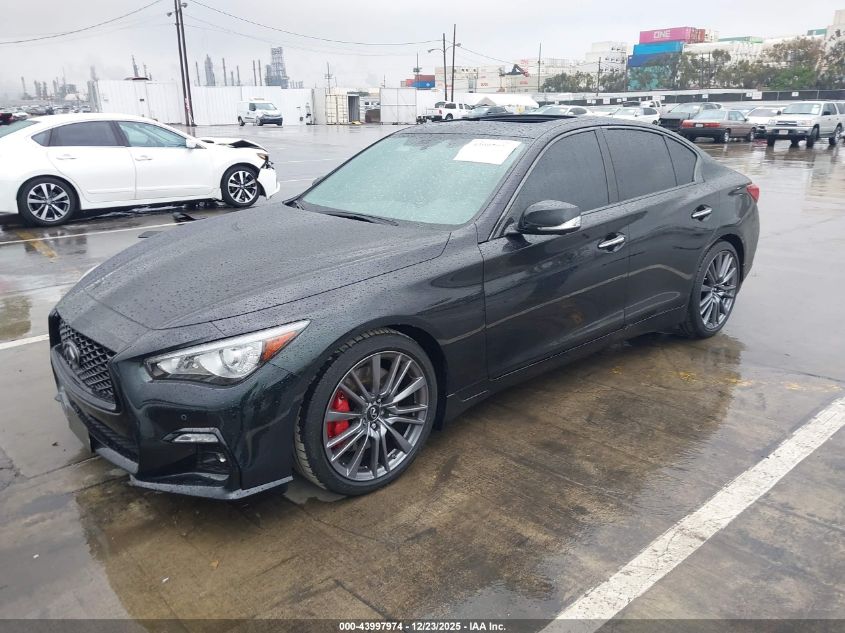 2023 Infiniti Q50 Red Sport 400