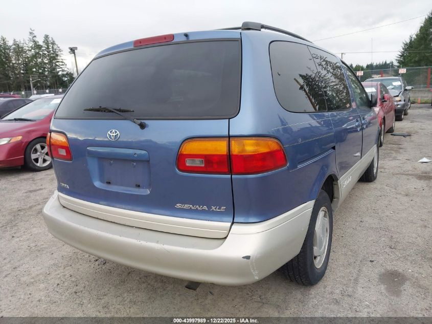 1998 Toyota Sienna Xle VIN: 4T3ZF13C9WU077536 Lot: 43997989