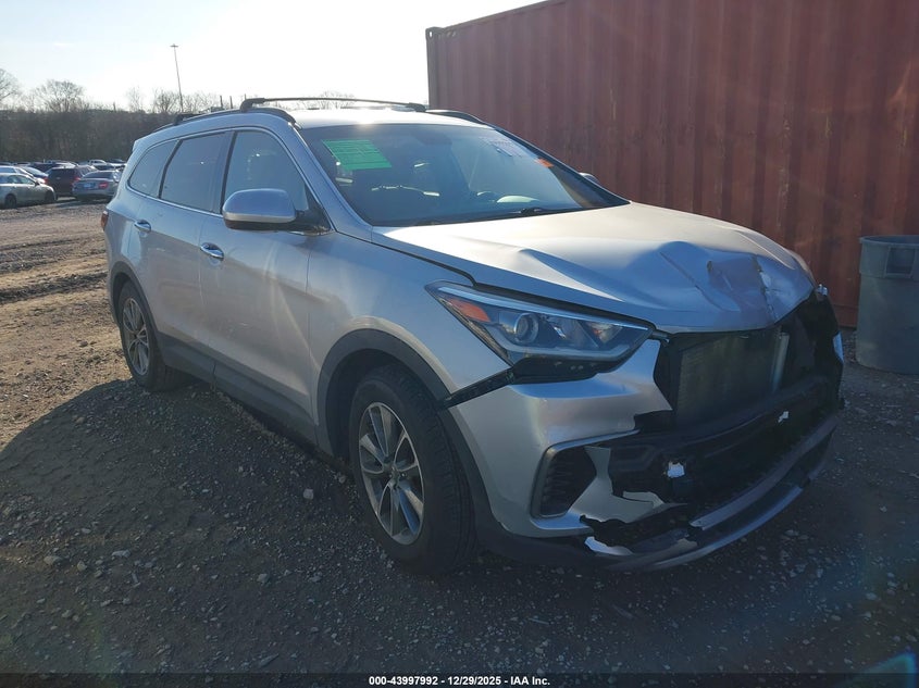 KM8SM4HF1HU247458 2017 Hyundai Santa Fe Se auction photo 1