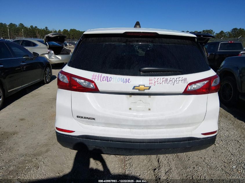 2020 Chevrolet Equinox Fwd Ls VIN: 3GNAXHEV6LS591619 Lot: 43997993