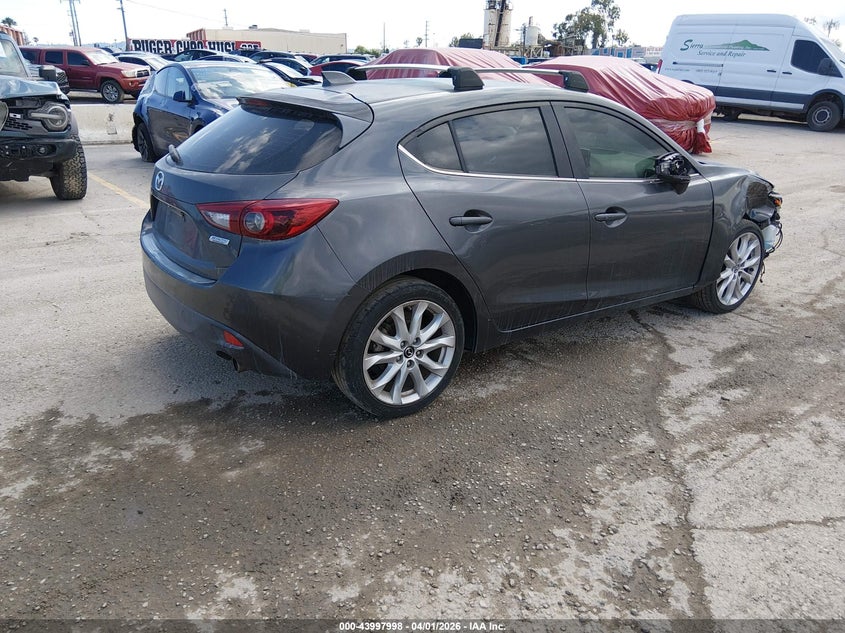Vin: jm1bm1l31e1132629, lot: 44493740, mazda mazda3 s touring 20144