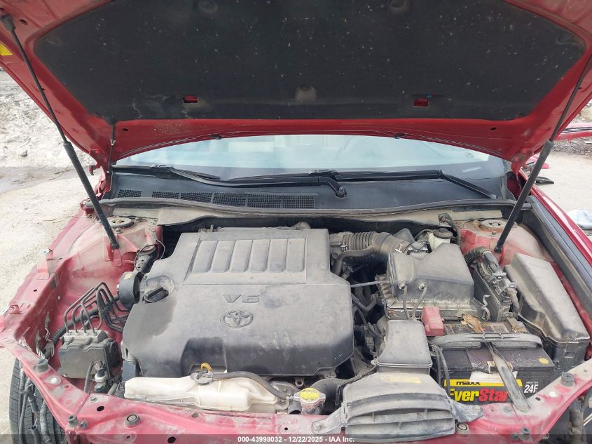 2012 Toyota Camry Xle V6 VIN: 4T1BK1FK4CU521765 Lot: 43998032