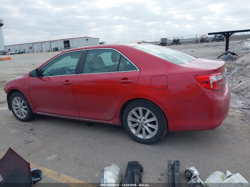 2012 Toyota Camry Xle V6 VIN: 4T1BK1FK4CU521765 Lot: 43998032