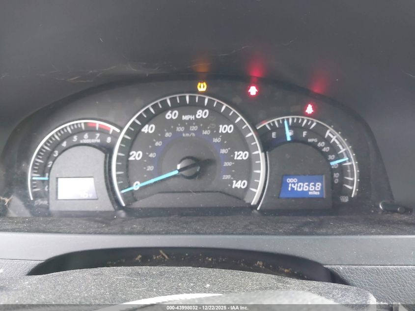 2012 Toyota Camry Xle V6 VIN: 4T1BK1FK4CU521765 Lot: 43998032