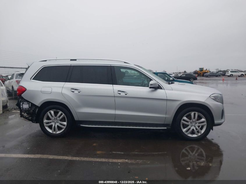 2017 Mercedes-Benz Gls 450 4Matic VIN: 4JGDF6EE6HA740550 Lot: 43998048