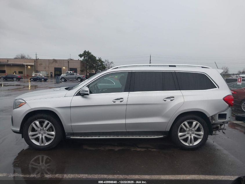 2017 Mercedes-Benz Gls 450 4Matic VIN: 4JGDF6EE6HA740550 Lot: 43998048