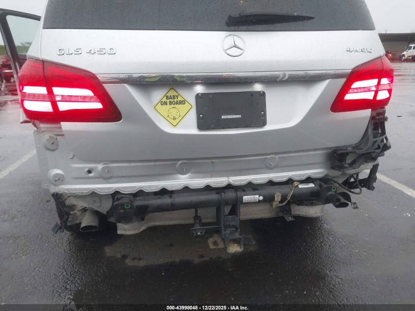 2017 Mercedes-Benz Gls 450 4Matic VIN: 4JGDF6EE6HA740550 Lot: 43998048