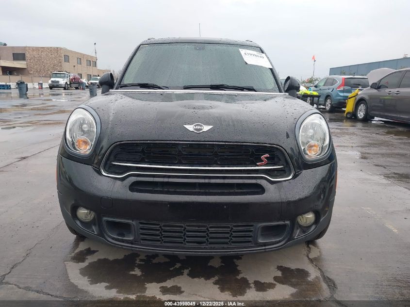 2016 Mini Countryman Cooper S VIN: WMWZC3C51GWT10167 Lot: 43998049